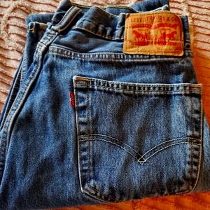 Mens 540 Levis Jeans W33/L34
